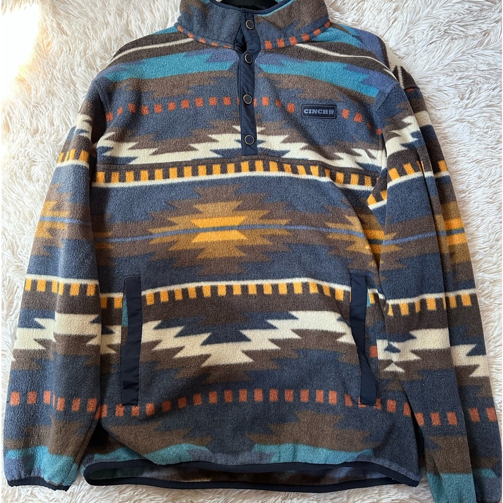 CINCH AZTEC HALF ZIP